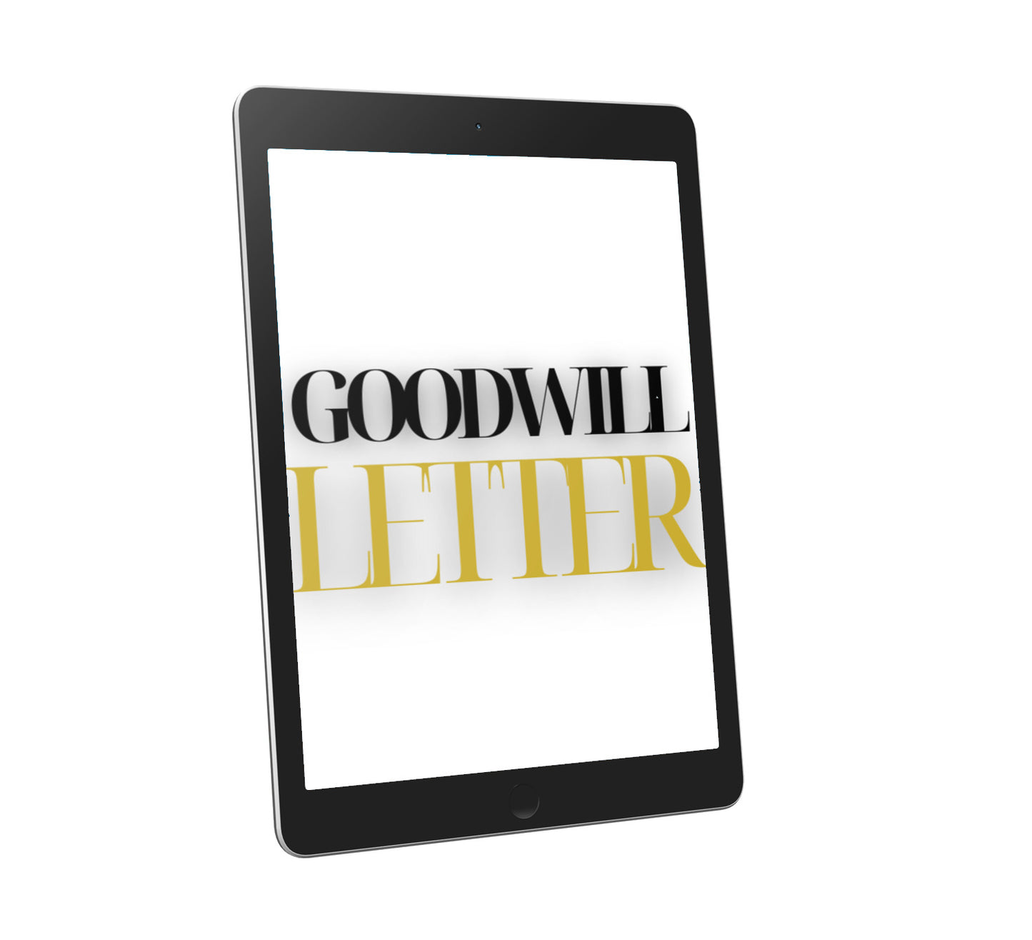 GoodWill Letter