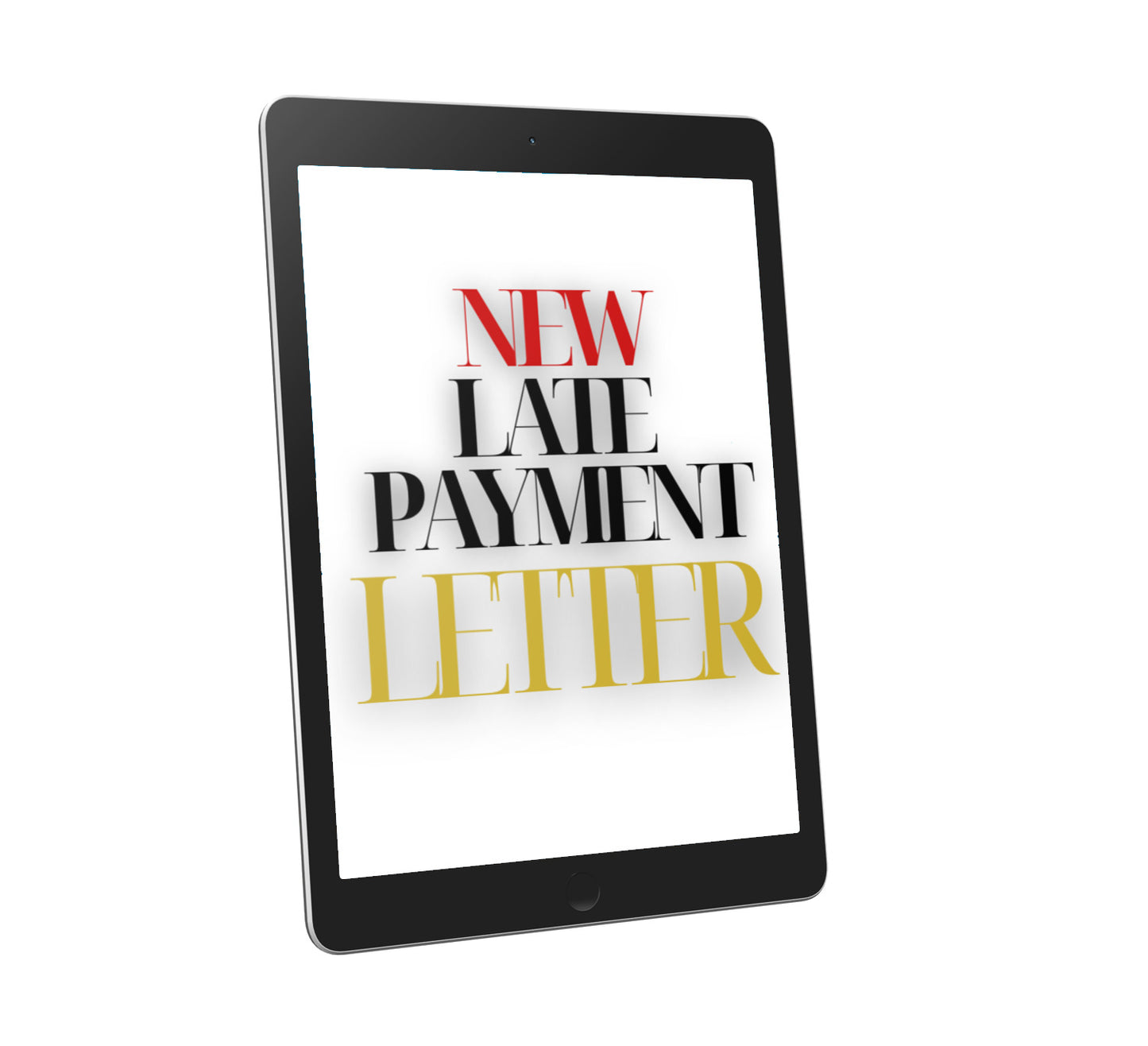 *NEW* Late Payment Letter