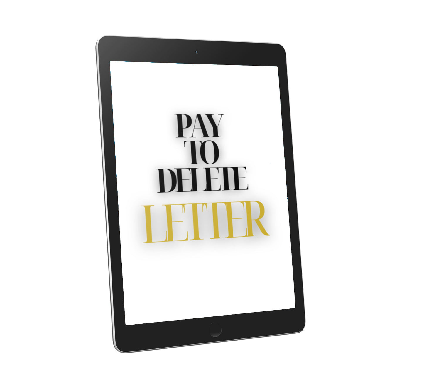 Pay To Delete Letter