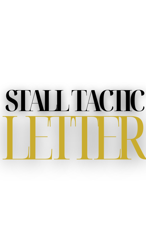 Bureau Stall Tactic Response Letter