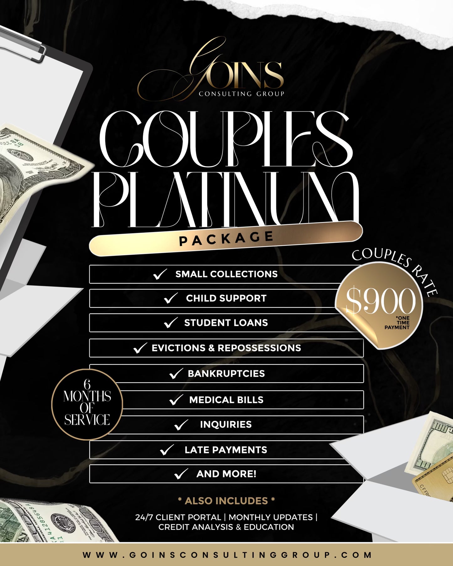 COUPLES PLATINUM CR  PACKAGE